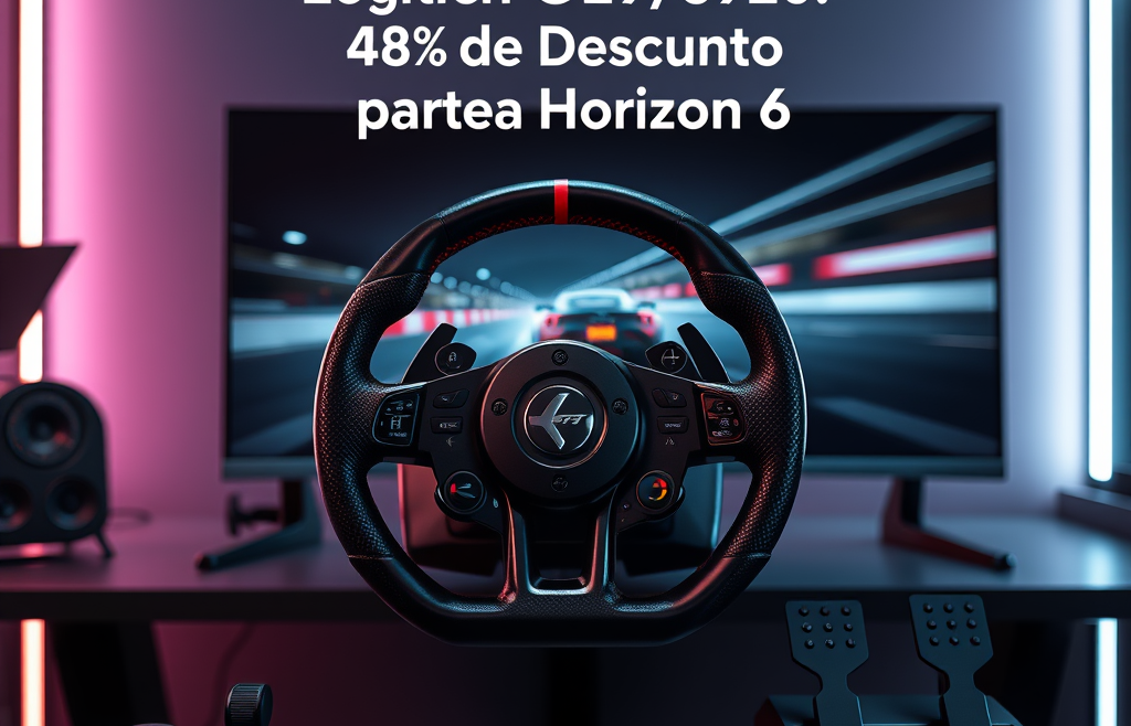 Logitech G29/G920: 48% de Desconto para Forza Horizon 6