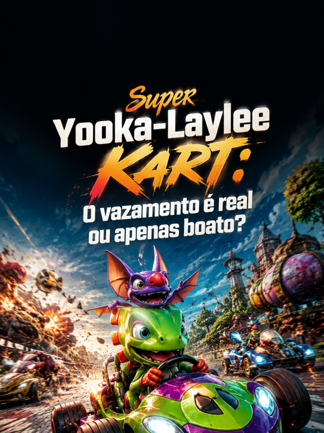 Super Yooka-Laylee Kart: O vazamento é real ou é boato?