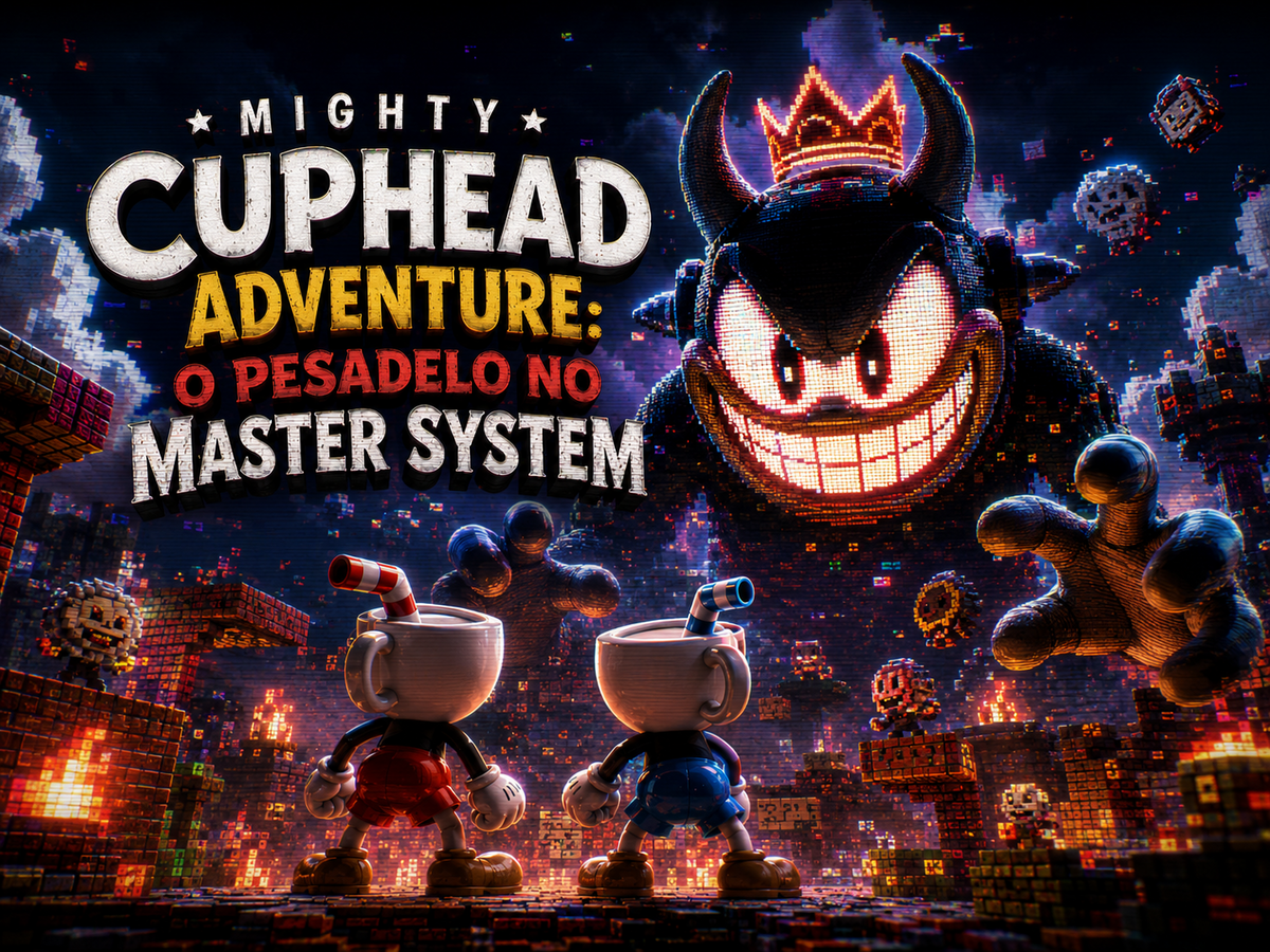 Mighty Cuphead Adventure: O pesadelo no Master System