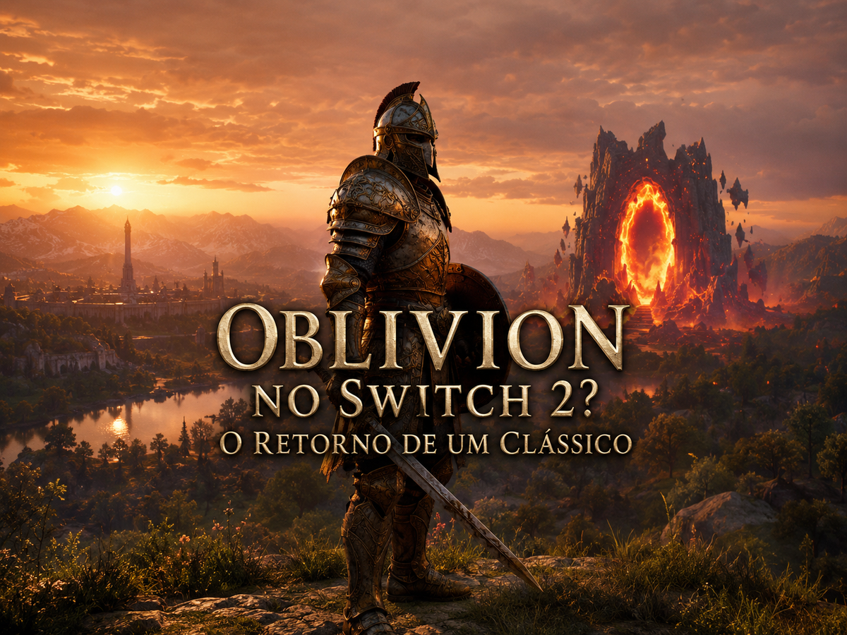 Oblivion no Switch 2? O Retorno de um Clássico