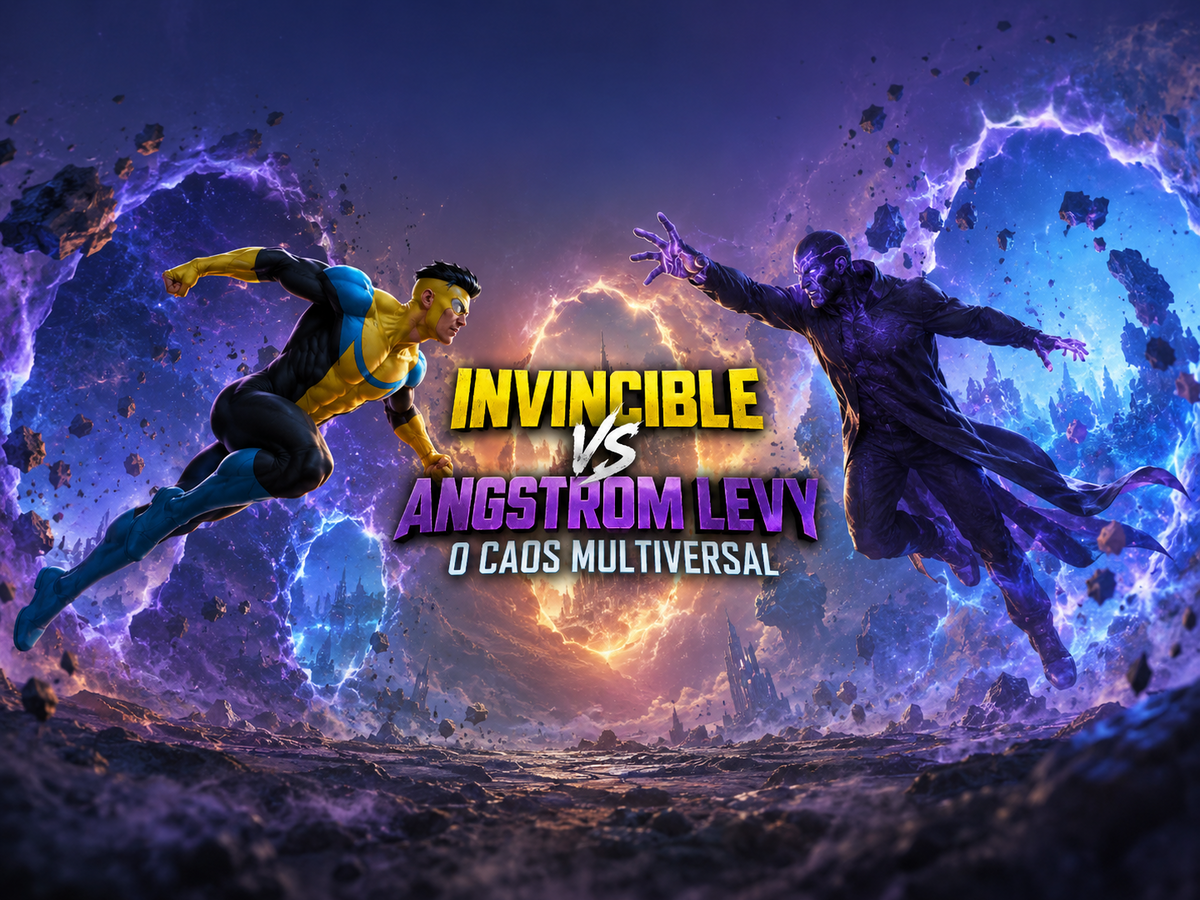Invincible vs Angstrom Levy: O Caos Multiversal