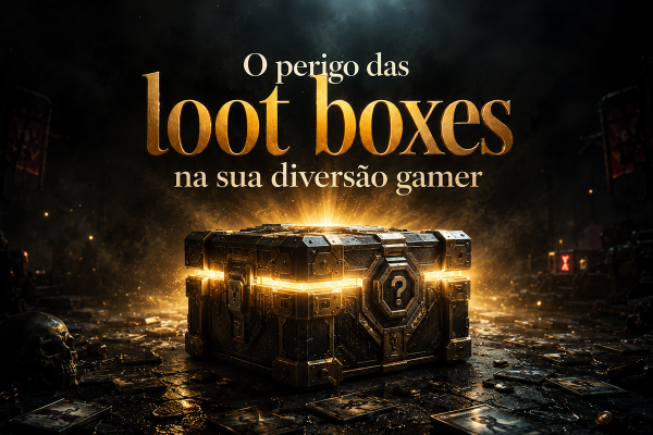 O perigo das loot boxes na sua diversão gamer
